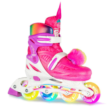 Crazy Skates - TROLLS Size Adjustable Inline Skates Poppy Pink