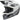 Oneal 26 3SRS Full Face Helmet White/Black