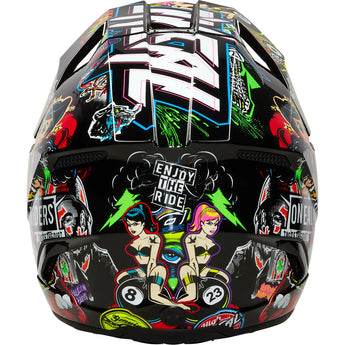 Oneal 26 3SRS Full Face Helmet Crank Multi