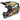 Oneal 26 3SRS Full Face Helmet Inked
