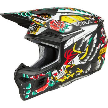Oneal 26 3SRS Full Face Helmet Inked