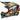 Oneal 26 3SRS Full Face Helmet Inked