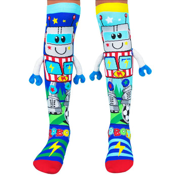 Madmia - Robot Socks (ages 6-99)