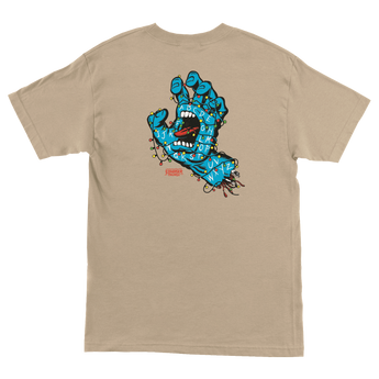 Santa Cruz X Stranger Screaming Lights Sand T-Shirt