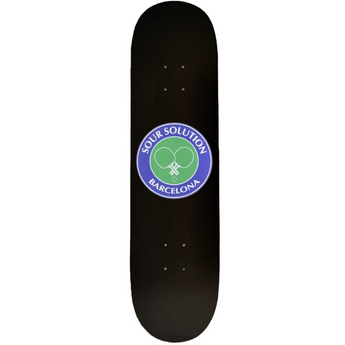 Sour Skateboard Deck - Social Club Black 8.125"