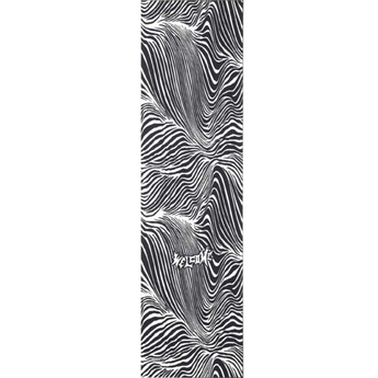 Welcome Skateboard Griptape - Zebra Black/White