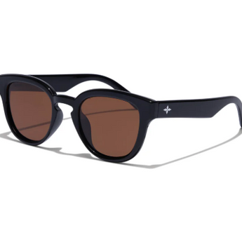 RITUALVISION Blackmarket Sunglasses - Polished Black/Bronze Polarised