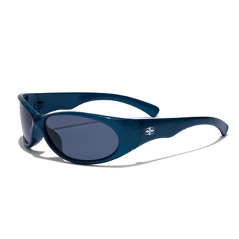RITUALVISION Demon Speed Sunglasses - Metallic Blue/Grey
