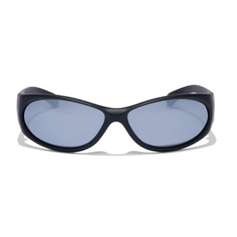 RITUALVISION Demon Speed Sunglasses - Matte Black/Silver Polarised
