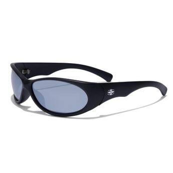 RITUALVISION Demon Speed Sunglasses - Matte Black/Silver Polarised
