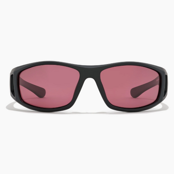 RITUALVISION Dragster Sunglasses - Matte Black/Rust Polarised