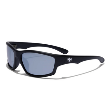 RITUALVISION Teenage Zero Sunglasses - Matte Black/Silver Grey Polarised