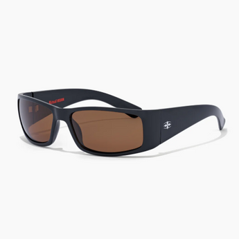 RITUALVISION Doomsday Machine Sunglasses - Polished Black/Bronze Polarised