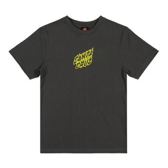 Santa Cruz Crossbone Dot Mono Youth T-shirt Onyx