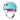 TRIPLE 8 The Certified Helmet Sweat Saver - Teal Hologram