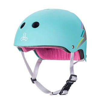 TRIPLE 8 The Certified Helmet Sweat Saver - Teal Hologram