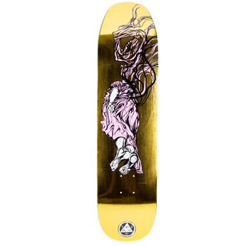Welcome Skateboard Deck - Transcend On Son Of Moontrimmer Gold Foil 8.25"