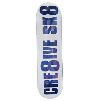 Cre8ive Sk8 Skateboard Deck - Blue