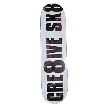 Cre8ive Sk8 Skateboard Deck - Black