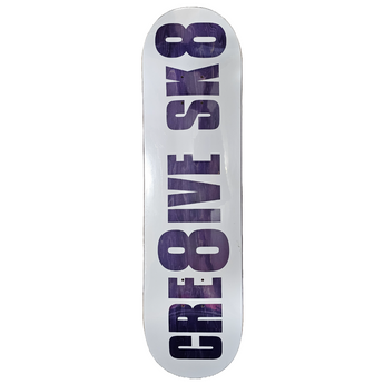 Cre8ive Sk8 Skateboard Deck - Purple