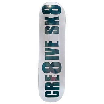Cre8ive Sk8 Skateboard Deck - Teal