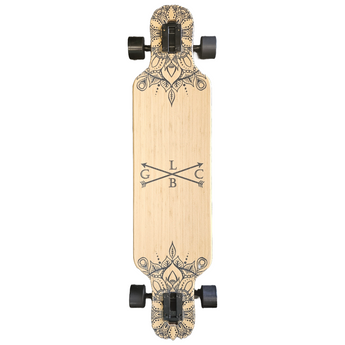 Gold Coast Longboards - Wanderlust Edition Black Drop Through Longboard