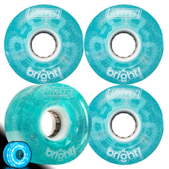 Crazy Skates - BRIGHTS LED Light Up Roller Skate (4 pack)