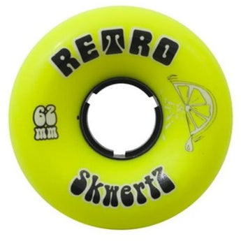 ABEC 11 Longboard Skateboard Wheels - Retro Skwertz 62mm 96a