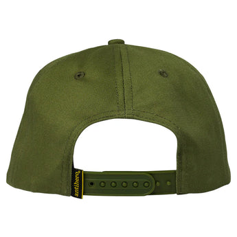 Antihero Basic Eagle Snapback Olive/Yellow