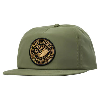 Antihero Eagle Round Adjustable Cap - Moss