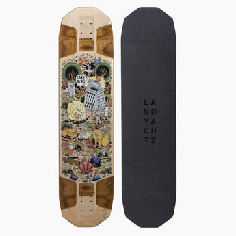 Landyachtz Longboard Deck - Cheese grater V1