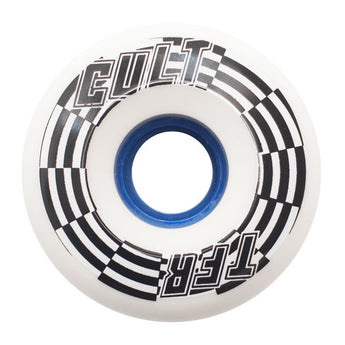 Cult Longboard Skateboard Wheels - Converters TFR 70mm 85a White