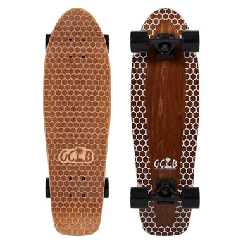 Gold Coast Longboards - Choc Honeycomb 28" Cruiser