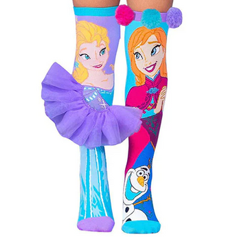 Madmia - Elsa and Anna Socks (ages 6-99)