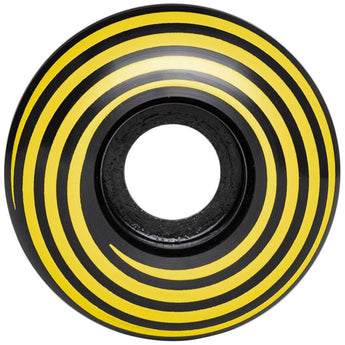 Hazard Swirl CP Radial 101A Black Skateboard Wheels