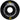 Hazard Swirl CP Radial 101A Black Skateboard Wheels