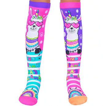 Madmia - Llama Socks (ages 6-99)