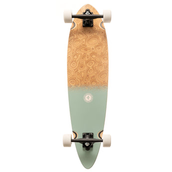 Nana - Tallie Logo Dip Mint Pintail Longboard 36"