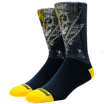Primitive Socks Marvel Wolverine Navy
