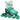 RDS - Tracer Mint/White Girls Adjustable Inline Skates