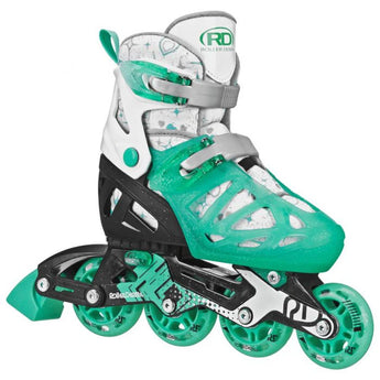 RDS - Tracer Mint/White Girls Adjustable Inline Skates