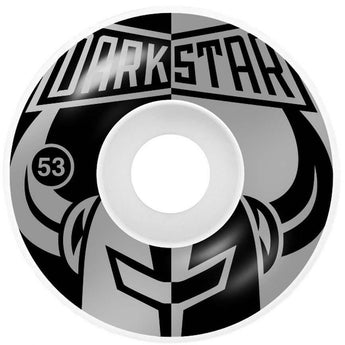 Darkstar Divide 99A 53mm Black Silver Skateboard Wheels