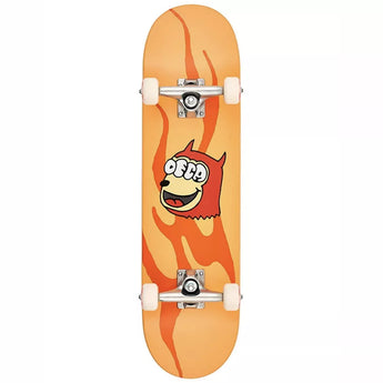 Deca Complete Skateboard - Kids Dex Midi Orange 7.6"