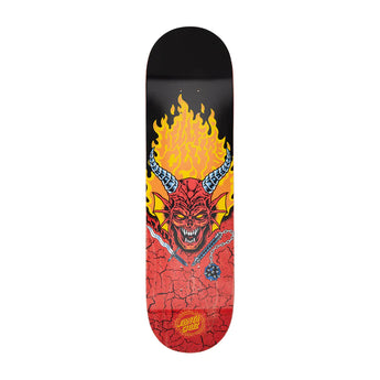 Santa Cruz x Stranger Things Skateboard Deck - Hellfire Club 8.25"