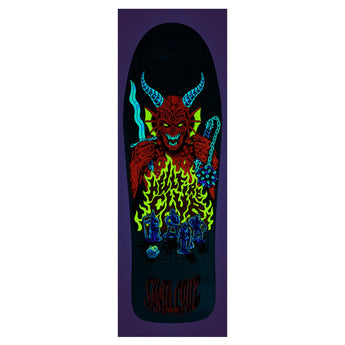 Santa Cruz x Stranger Things Skateboard Deck - Knox Hellfire Pit 10.07"