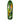 Santa Cruz Skateboard Deck - Meek Pinstripe Slasher Green Pro 9.23"