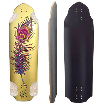 Madrid Longboard Deck - Snitch Harry Clarke Quill
