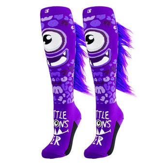 Crazy Socks - Little Monster Purple