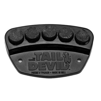Tail Devil Skateboard Spark Plate Black