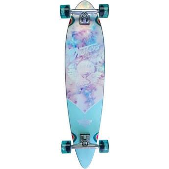 Duster - Cruising Chrome Holographic Pintail Longboard 37"